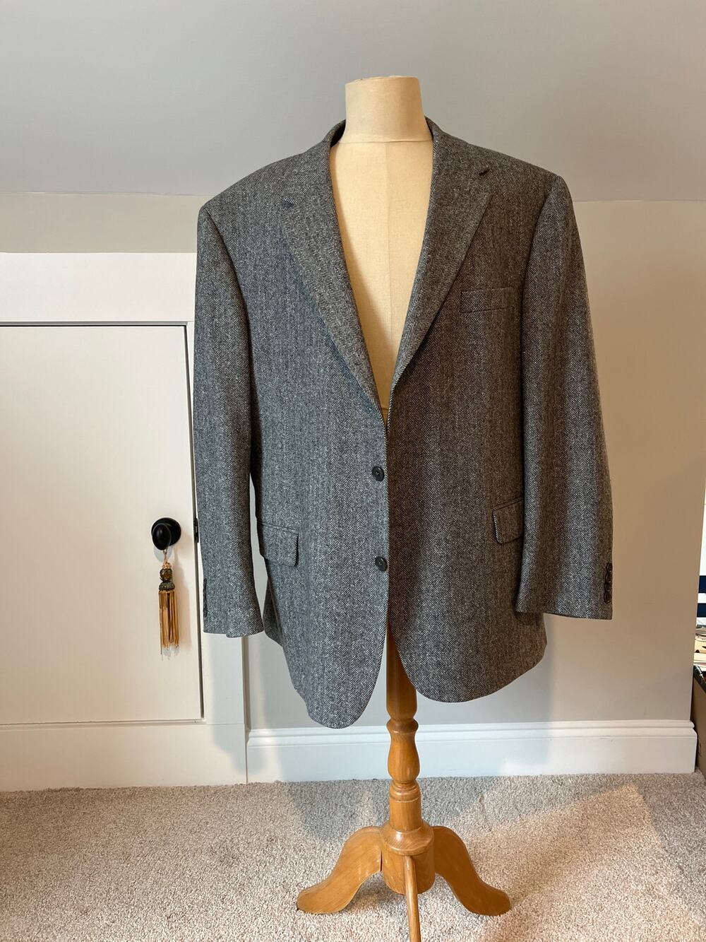 Gian Franco Sport Coat Camel Hair Blend 48R